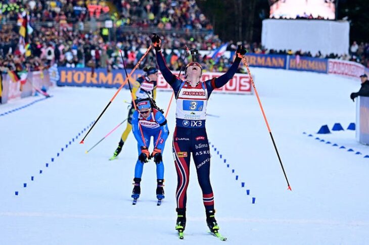 Без категорії - Перша гонка Кубка світу з біатлону в Рупольдінгу принесла перемогу Норвегії