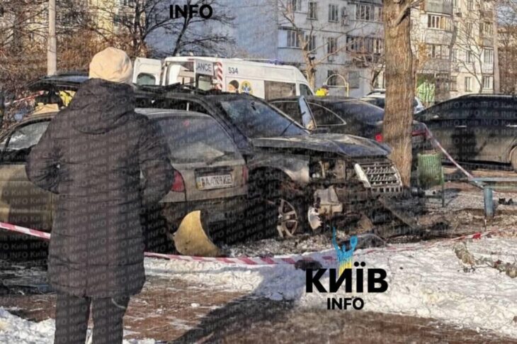 Новини Києва - У Києві вибухнув позашляховик, є постраждалі