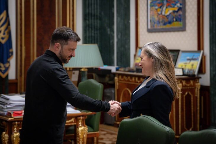 Новини України - Зеленський призначив Фріланд радницею з питань економічного розвитку